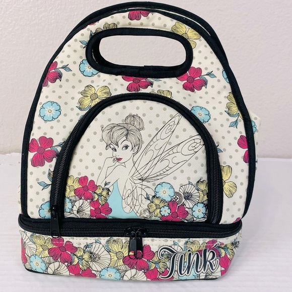 Disney x Loungefly Tinker Bell Insulated Lunch Box 11” x 9” x 6.5” - Picture 1 of 9